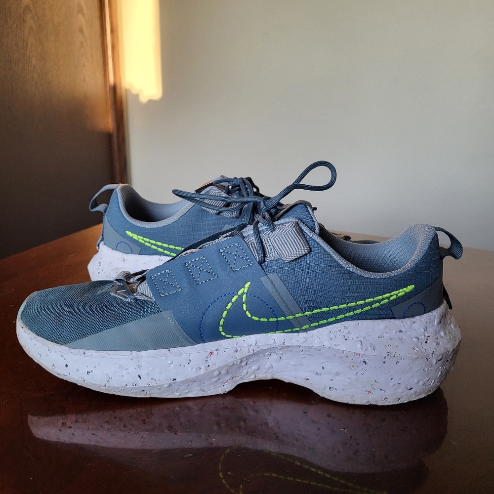 Men's Nike Crater Impact SE Ash Green Volt 2022 Sneakers DJ6308-002 Size 10.5 - Picture 4 of 10
